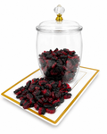 Bubs Raspberry/Black Licorice Micro Skulls